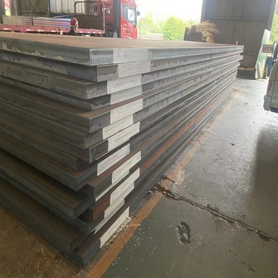 2000-6000mm Μέγεθος Ah36/S355j0/Q355D Πλάκα πλοίου φύλλο χάλυβα άνθρακα με προσαρμογή