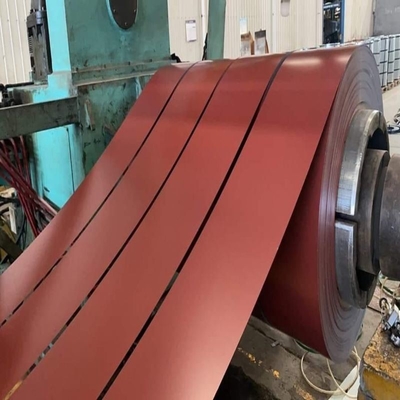0.12-1.5mm PPGI/PPGL Χρωματιστή επικάλυψη Προχρωματισμένη Ζεστή Ζυγισμένη Σιδηροτροχιά με ανοχή 1%