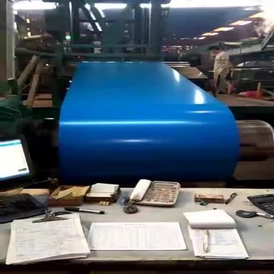 Fob 0.12-1.5mm Χρωματιστή επικάλυψη Ψυχρό έλασης Ζυθοποιημένο Προχρωματισμένο Σίδηρο Φύλλα Coils PPGI PPGL