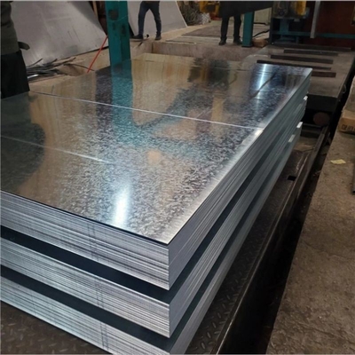 Ηλεκτροσταλμένο φύλλο Dx51d SPCC SGCC G30/60/90 Z275 Ζυγισμένο φύλλο χάλυβα για χρήση