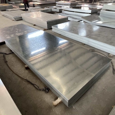 Ηλεκτροσταλμένο φύλλο Dx51d SPCC SGCC G30/60/90 Z275 Ζυγισμένο φύλλο χάλυβα για χρήση