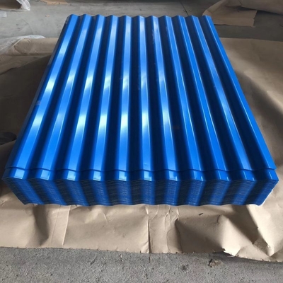 DX51D SGCC Grade 0.12-0.85mm PPGI/PPGL/Gi κυματοειδές φύλλο 30-150g Ζεστό-DIP Ζαλβανωμένο Πίνακα οροφής Πίνακα οροφής Επιχρισμένα φύλλα χάλυβα