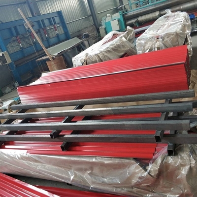 DX51D SGCC Grade 0.12-0.85mm PPGI/PPGL/Gi κυματοειδές φύλλο 30-150g Ζεστό-DIP Ζαλβανωμένο Πίνακα οροφής Πίνακα οροφής Επιχρισμένα φύλλα χάλυβα