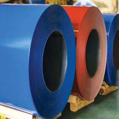 AISI Standard Colour Coated Cold Rolled Galvanized Prepainted Steel Sheet Coils PPGI PPGL (Παγκόσμιο Πρότυπο Πίνακας Χάλυβα)