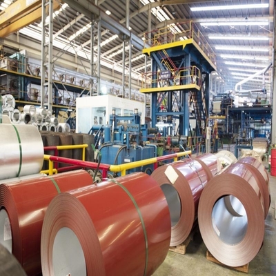 Πιστοποιημένο από την IBR 0.12-4.0mm PPGI PPGL χρωματικά επικαλυμμένες πλάκες προεπιχρισμένα επικαλυμμένα γαλβανισμένα σιδηροτροχιά
