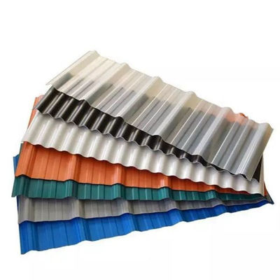 Χρωματιστή Aluzinc Zinc Ral χρωματική κυματοειδής χαλύβδινη οροφή για αντοχή σε καιρικές συνθήκες