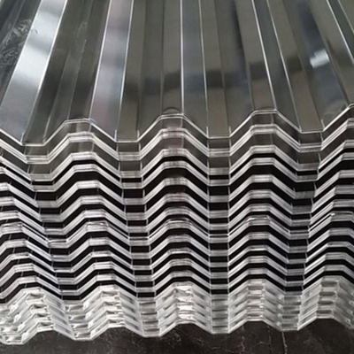 Τυφανισμένο χάλυβα φύλλο οροφής AISI ASTM DIN Z40g Z275g Z350g Aluzinc Az150 Dx51d μονωτικό φύλλο προσαρμογή