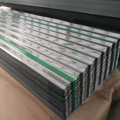 Τυφανισμένο χάλυβα φύλλο οροφής AISI ASTM DIN Z40g Z275g Z350g Aluzinc Az150 Dx51d μονωτικό φύλλο προσαρμογή