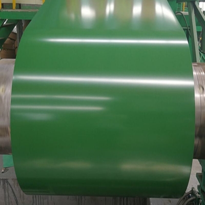 Κανονικές ή λαδιωμένες 1219*0,3-0,8mm Ral9019 ASTM A653m PPGI κυλίνδρους για χαρτί οροφής από μέταλλο