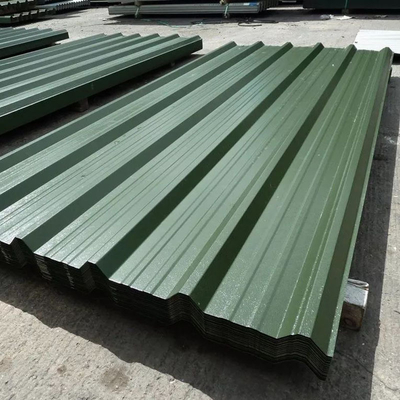 Ζυγισμένο με ψευδάργυρο 26 28 μεγέθους Gi Bwg30 Bwg32 G90 G60 κυματοειδές μεταλλικό φύλλο οροφής