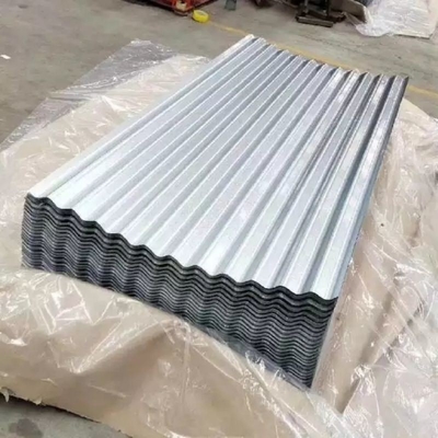 0.12-1.2mm κυματοειδές φύλλο 30-150g Ζεστό-DIP Ζαλβανισμένο Πίνακα οροφής με προσαρμογή