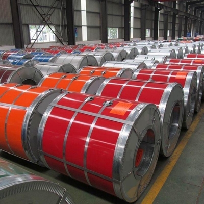PPGI Coil Color Coated/ Prepainted Steel Coil για δομή από τεχνική ψυχρής έλασης