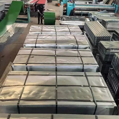 Σιδηροπλακέτα οροφής από ψευδάργυρο Dx51d Z275 Ζυθοποιημένη πλάκα χάλυβα Dx53D Z150