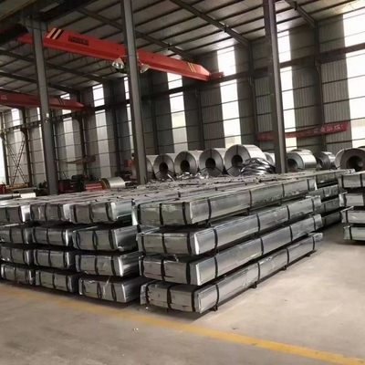 JIS SPCC Spcd G30/60/90 Z275 Ζήχαρο Σιδήρου Χάλυβα Χάλυβα Σιδηροπετρώα Gi Strip Steel Tile Aluzinc Gi/Gl/PPGI/PPGL κυματοειδές φύλλο οροφής Trapezoid