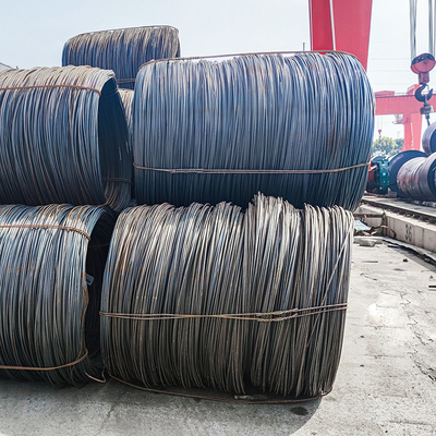 ASTM Standard Hot DIP Galvanized Black Surface Low Carbon Steel Wire Rod για το κτίριο