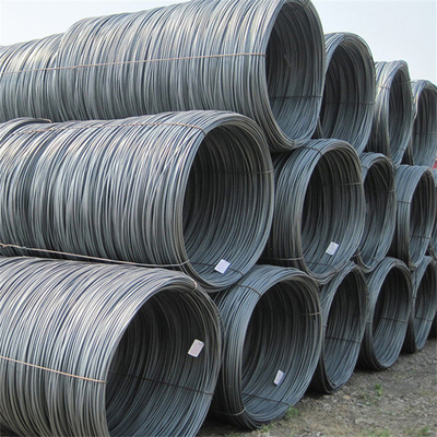 1% ανοχή SAE1006 SAE1008 Q195 Q235 5,5 mm 6,5 mm Χαμηλό άνθρακα θερμά ελατημένο σύρμα χάλυβα