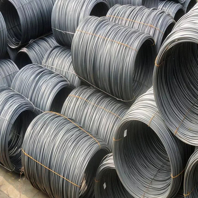 Ζεστό βουτηγμένο γαλβανισμένο σύρμα 5,5 mm-12,0 mm SAE 1008 1006 Q195 Q235 για κατασκευή