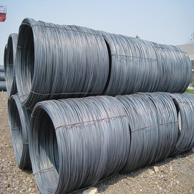 5.5mm-12.0mm Ζεστό έλασης σύρμα Q195/Q235 Ατσάλινο σύρμα για σχοινί κατασκευής