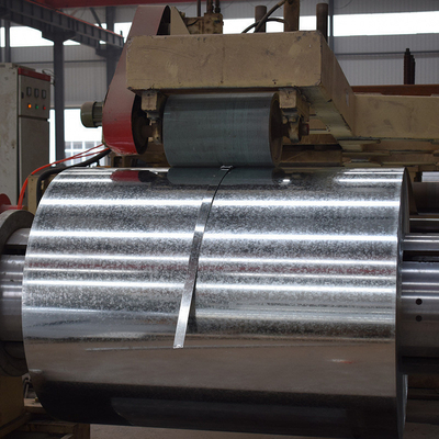 Ζυγισμένο Dx51d Ζεστό βουτηγμένο Gi Steel Coil Z180 Ζυγγαρισμένο στρώμα χάλυβα φύλλο / πρότυπο ASTM