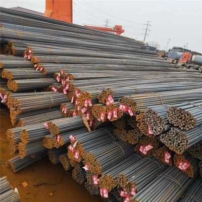 Σιδηρουργικές ράβδοι χάλυβα HRB400 HRB500 Grade40 Grade60 Διαμορφωμένες ράβδοι σιδήρου