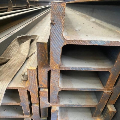 Προσαρμόσιμος χάλυβας κατασκευής A36 / Ss400 / S235jr/S275jr/S355jjr/Q235 / Q355 Ζεστάντρα I δοκάρια/οπτικές δοκάριες/δρόμους/δοκάριες H