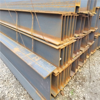 Προσαρμοσμένο μήκος Q235 ASTM A36 H-Beams από χάλυβα άνθρακα για ανώτερη αντοχή φορτίου