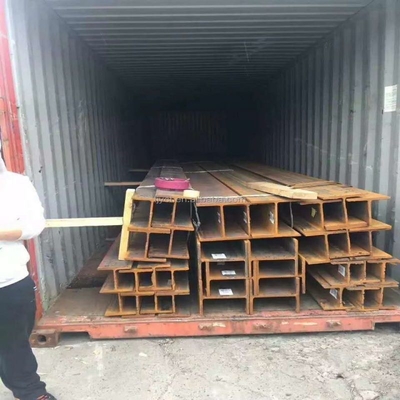 W6X15 W8X15 W8X10 Ζεστή έλαση Οικουμενική δομή χάλυβα H- δομή προσαρμοσμένη αίτηση βαθμός A36