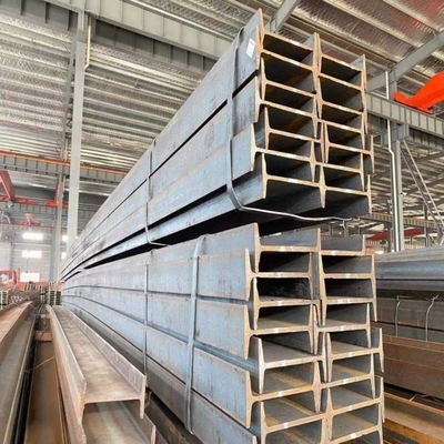 Χάλυβας κατασκευής A36 / Ss400 / S235jr/S275jrs355jr/Q235 / Q355 Ζεστά έλασης I δοκάρια/οπτικές δοκάριες/δρόμους/H δοκάρια με ανοχή 2% και πρότυπο JIS