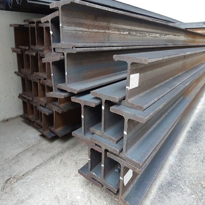 Χάλυβας κατασκευής A36 / Ss400 / S235jr/S275jrs355jr/Q235 / Q355 Ζεστά έλασης I δοκάρια/οπτικές δοκάριες/δρόμους/H δοκάρια με ανοχή 2% και πρότυπο JIS