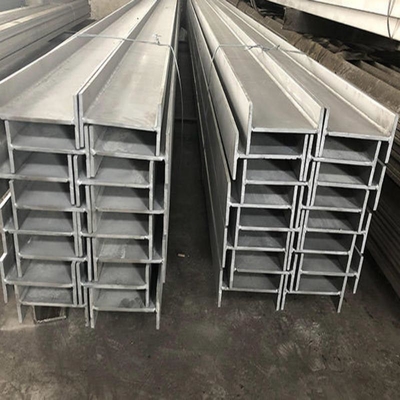 Άμεση γαλβανισμένη Q235 Q345 Χάλυβα άνθρακα H-Beam AISI Υψόμετρο 100-900mm Ζεστή ψυχρή έλαση