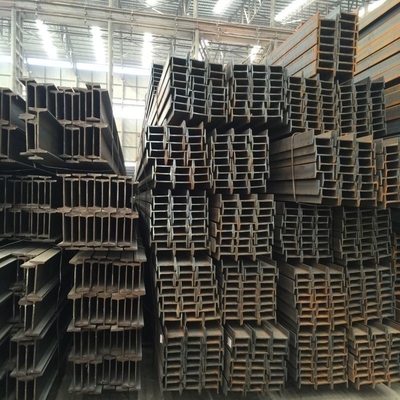 Q235 ASTM Χάλυβα άνθρακα H- σχήμα δοκάρι για δοκάρια στήριξης στέγης Προσαρμογή και IS0 πιστοποιημένο