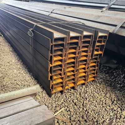 ASTM A36 JIS Ζεστά κυλούμενα Ζαλβανισμένα H Beam Ζυγισμένα S235jr Διαρθρωτικό χάλυβα I-Beam Ss400 U Beams για κατασκευές
