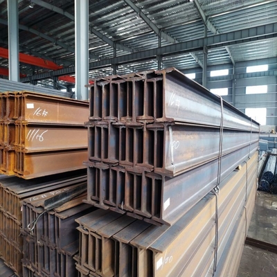 ASTM A36 JIS Ζεστά κυλούμενα Ζαλβανισμένα H Beam Ζυγισμένα S235jr Διαρθρωτικό χάλυβα I-Beam Ss400 U Beams για κατασκευές