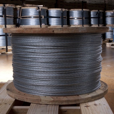 12mm 1X7 1X19 Στρογγυλό νήμα γαλβανισμένο χάλυβα σύρμα για καλωδιακό στα όρια πληρωμής CIF