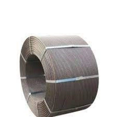 Τεχνική ομαλοποίησης 12.7mm PC Steel Strand Cable Unit Βάρος 7 καλωδίων Χαμηλή χαλάρωση