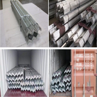 Προσαρμογή Ζεστό/Κρύο Επεξεργασμένο Q235B Q355b S235jr S275jr S355jr S355j0 Γωνία γωνίας χάλυβα άνθρακα