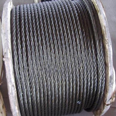 Q195/Q235 Χαμηλό άνθρακα σύρμα χάλυβα σχοινί 1.0mm-120mm 1*7 7*7 1*19 7*19 Προσαρμοσμένο αίτημα