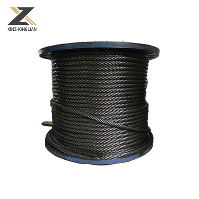 Μη κράμα 6X7 7X7 1,5 mm 2,0 mm 3,0 mm 4,0 mm 6,0 mm 8,0 mm 16 mm DIN3055 En12385 Ζυγισμένο ατσάλινο σύρμα