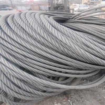 Μη κράμα 6X7 7X7 1,5 mm 2,0 mm 3,0 mm 4,0 mm 6,0 mm 8,0 mm 16 mm DIN3055 En12385 Ζυγισμένο ατσάλινο σύρμα