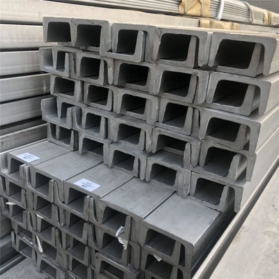 40-550 mm Αντιστοιχία 2% Ατσάλι Ατσάλι I-Beam U Channel Steel SUS 316 Inox