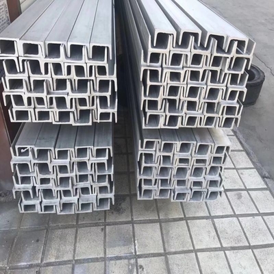 DIN S235jr S275jr U σχήμα προσαρμοσμένο σε C διαστάσεις χάλυβα καναλιού