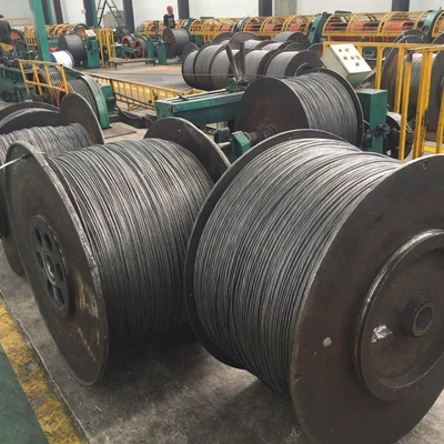 Τεχνική σβήσισης 7/1.0 mm 7/1.6 mm Σιδηροτροχιά για γραμμή μεταφοράς ισχύος