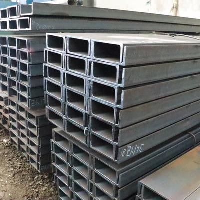 C8X11.5 Ζεστό έλαση Ζυγισμένο άνθρακα C Purlin C Channel Steel 6mm 8mm U Channel Steel
