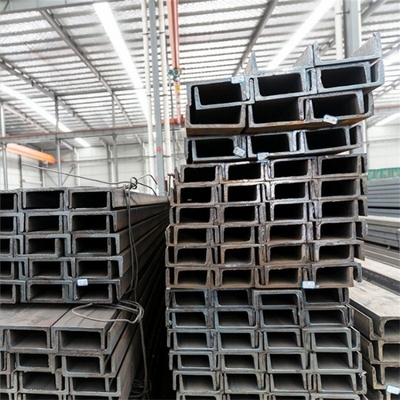 Επιφάνεια Plain ή Galvanized 50-400mm A36/Q235/S235JR/SS400 U Channel C Channel Steel