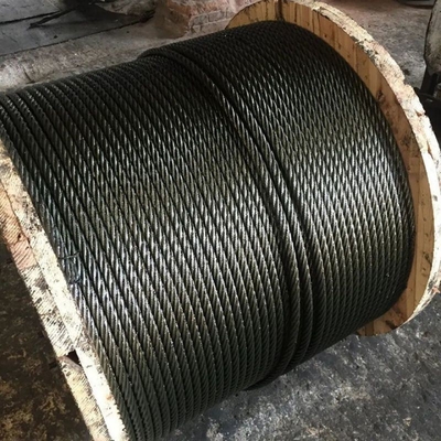 1860MPa χαμηλής χαλάρωσης PC Strand Steel Wire Rope για σκυρόδεμα 7 Wire 21.6mm επιφάνεια