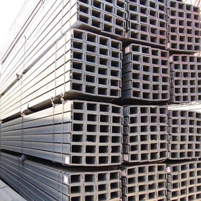5-12m μήκος καυτό κυλίνδρων U Beam Channel S275jr S355jr Ss400 St37 St52 Σιδηροδρομική δομή Ζυγισμένη Q235 Channel Steel Προσαρμογή