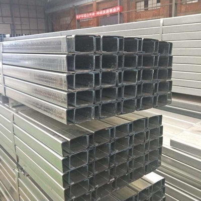 Ζεστό έλαση Ζαλβανισμένο U Beam Steel U Channel Διαρθρωτικό χάλυβα C Channel / C Profile