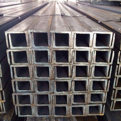 Σχετικά με τα υλικά κατασκευής S235jr Ss400 St37 St52 Σιδηροδρομικό κανάλι με επίπεδη ή γαλβανισμένη επιφάνεια