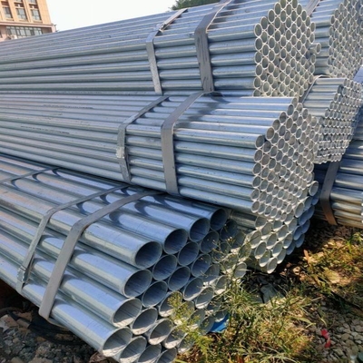 1/4&quot;-48&quot; διάμετρος Ζυγισμένο ατσάλινο σωλήνα με υψηλό στρώμα ψευδαργύρου και πάχος 0,3-40mm