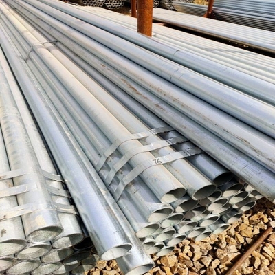 1/4&quot;-48&quot; διάμετρος Ζυγισμένο ατσάλινο σωλήνα με υψηλό στρώμα ψευδαργύρου και πάχος 0,3-40mm